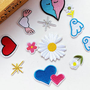 补衣服图案可缝可贴卡通大号刺绣补丁贴棉服外套羽绒服破洞修复
