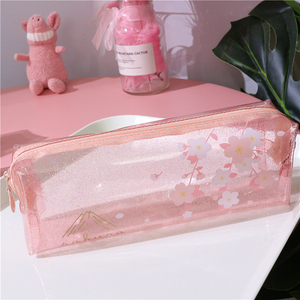 粉色笔袋樱花日系