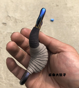 阿豹金弯弹弓304不锈钢反曲传统小g钛合冷手定冷弯工制鹰眼弹弓