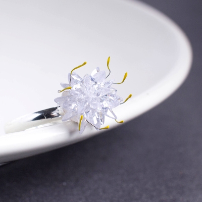 曼珠沙华彼岸花戒指