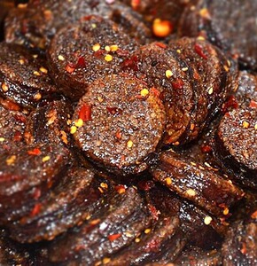 血灌粑  血灌肠  贵州特产     血肠粑小