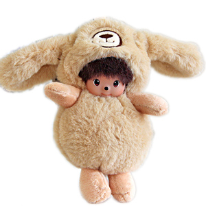 佩茜娃娃钥匙扣蒙奇奇少女心ins玩偶车m饰毛绒玩具女生日礼物