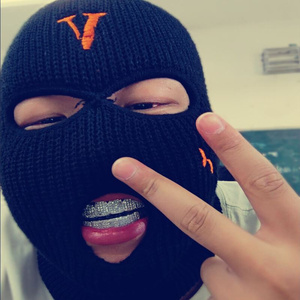 男针织冷帽凤凰战士全包头防风罩蒙面骑行头套护耳面钓鱼帽子户外