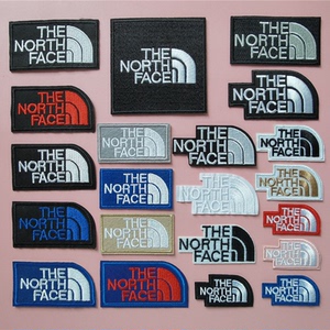 tb101570867945淘宝北面北脸品牌logo商标刺绣熨烫补丁贴布贴羽绒服