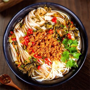 金健小背篓酸菜肉末米粉315g*3袋 湖南常德