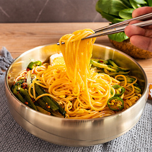 延边玉米温面头道玉米面条粗粮东北纯玉米面条黄拌温冷碴条含酱料