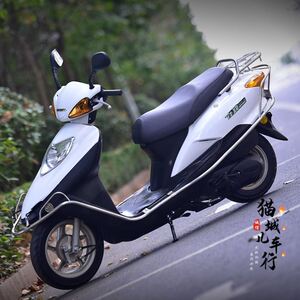 二手五羊本田佳颖125cc小公主踏板车燃油助力男女通用摩托车整车