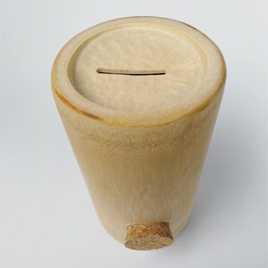 竹筒存钱罐竹制收纳桶儿童创意大容c量超大号竹s子摆设储钱罐存.