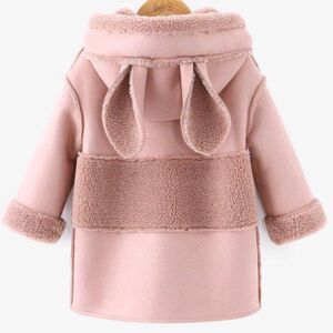 女童水貂绒外套装妮子儿大冬裙短款皮毛一体洋气中秋孩衣服初褂