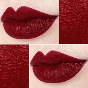 哑光口红车厘子色持久不脱色滋润保湿 气场e姨妈色女 深色暗红口