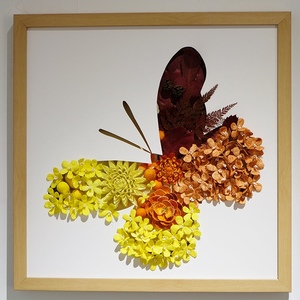 择茧织梦蚕茧花破茧成蝶工艺品画框壁饰江南乌镇文创春夏秋冬原p