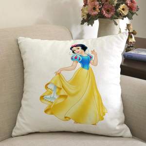 卡通动画白雪公主儿童抱枕可爱女生沙发靠枕午睡枕头送小朋友礼物