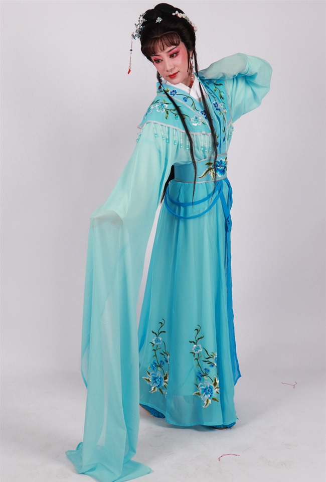 古装黄梅戏舞台越剧791新款戏曲小姐花旦仙女戏表演七服装服衣服