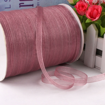 6厘米雪纺透明w勾帽子diy细手工钩织雪沙6毫米装饰雪纱带丝带线