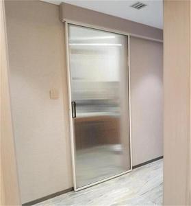 上海定制窄边单扇推拉门卫生间长虹磨砂玻璃移门厨房推拉厕所移门