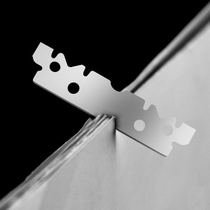 torpedo剃刀片专业美发老式手动不锈钢单刃刮脸修眉刮胡须刀片