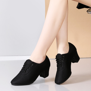 舞青云广场舞鞋女成人拉丁舞鞋耐磨软底透气交谊舞国标舞四季通穿