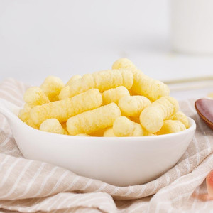 旺旺咔滋脆粟米条椰蓉味旺仔卡兹脆儿童零食休闲下午茶70g*6袋