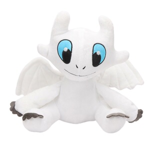 驯龙高手公仔白色