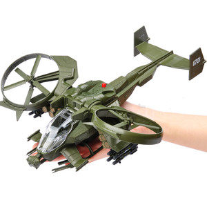 阿凡达毒蝎直升机航模合金战斗飞机模型仿真军事儿童玩具摆件礼品