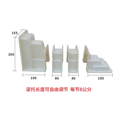 梁托模具欧式模具水泥制品建筑用新农村别墅外墙装饰塑钢模具现浇