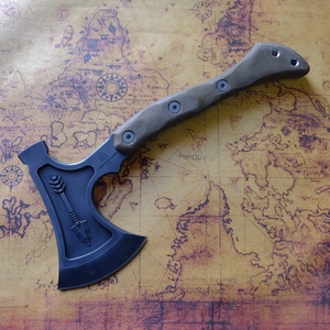 美国tops托普斯铁t锤鹰斧头托普斯斧头户外求生斧头劈柴斧头