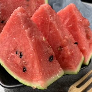 西瓜红瓤冰糖麒麟薄皮当季新鲜水果2粒整箱海南大应季时令孕妇