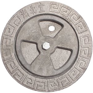 采暖炉无烟煤回风炉家用烤r火炉子蜂窝煤取暖炉内胆铸铁封火盖盖