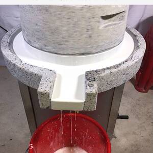 冠华石磨机电动商用磨浆机石磨肠粉机全自动打米浆豆腐家用豆浆机