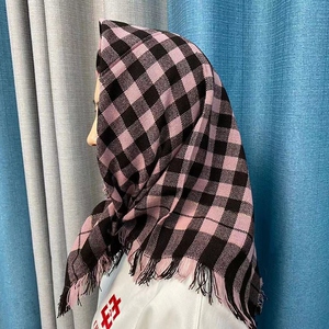 头巾网红村姑怀旧大红方巾农村中年妇女老式方围巾表演道具0人付款19