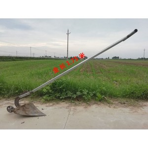 手拉犁人拉犁倒拉犁耕田犁开沟犁犁头犁尖铧尖翻地犁地铧式犁代购