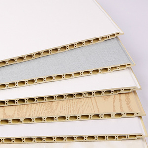 竹木纤维集成墙板快装防水隔音防潮隔墙板pvc装饰板吊顶板材直销