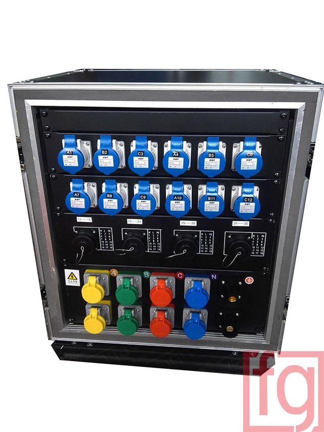 进航空插电源直通箱小电箱便携式舞台灯光大屏接线配电箱0人付款1702