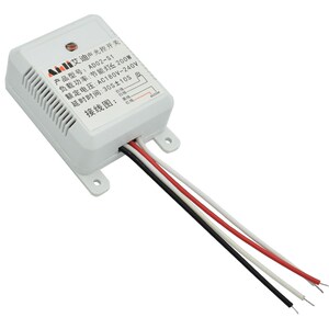 新品智能声控开关楼道语体人音识光感应控制器家用v声别控开关模