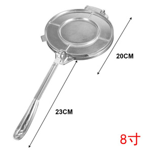 铝制压饼器墨西哥压饼工具玉米饼面团压薄饼机饺子皮压皮器