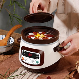 电煲汤锅瓦罐电动砂锅家用小号插电家用不粘锅煨汤大容量宝宝煮粥