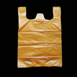 彩条背心袋d蓝红白条手提袋商用一次性条纹方便蔬菜超市购物塑料