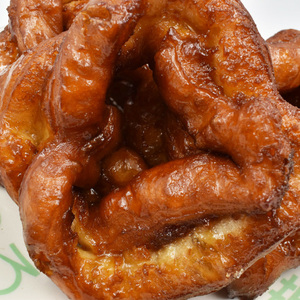 河套特色小吃巴盟糖麻叶油炸面点糖稀麻叶糖耳朵蜜