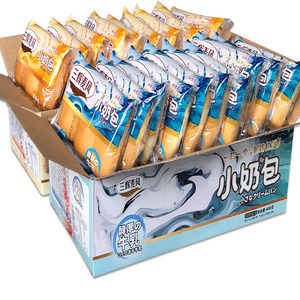 三辉麦风小奶包办公室休闲零食小面包早餐整箱