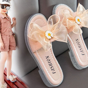 网红女童拖鞋儿童女宝宝小公主女童拖鞋q夏防滑时a尚外穿女孩.
