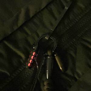 氚气灯吊坠氚气灯项链氚气吊坠氚管灯钥匙坠吊坠夜光小项链吊坠用