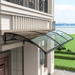 00288人付款淘宝遮雨棚户外庭院阳台家用屋檐窗户防雨罩无声透明挡板