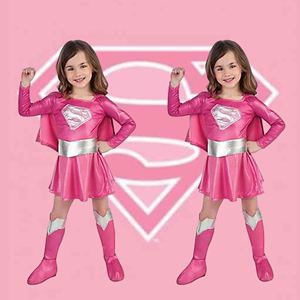 儿童女超人服装披风演出服cosplay衣超级英雄神奇女侠靴套蝙蝠侠