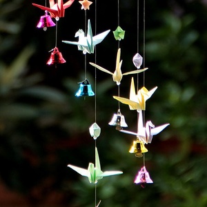 风铃diy材料包手工创意风铃的材料配件儿童千纸鹤新年生日礼物房