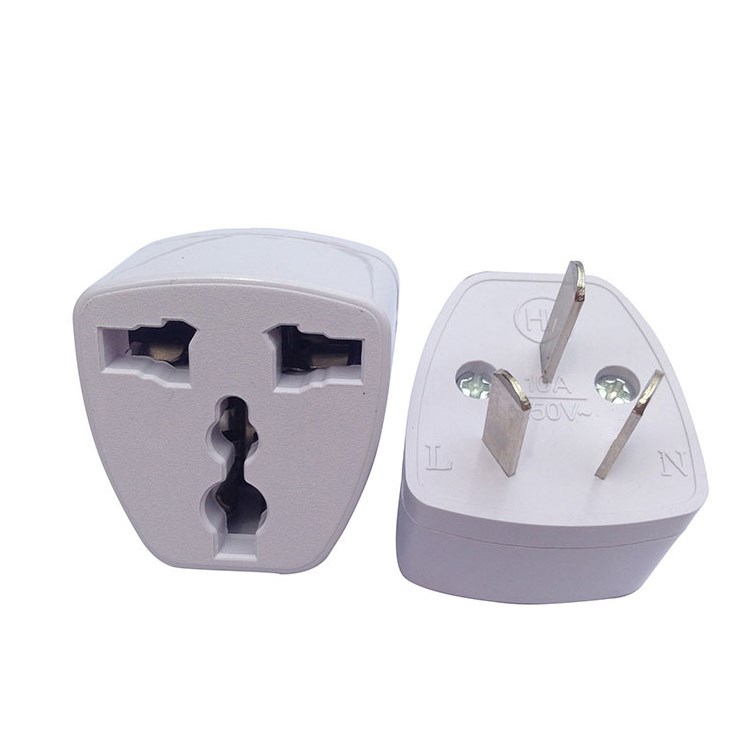 m三叉充电头三相转换器国标插头手机充电器三脚转换头三孔