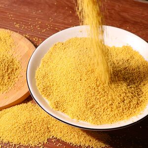 山西岚县特产山尖百合山西河曲特产莲宇康有机小米礼盒装2kg