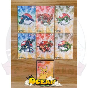 【现货】宠物小精灵神奇宝贝口袋妖怪烈空坐盖欧卡卡片闪卡卡牌