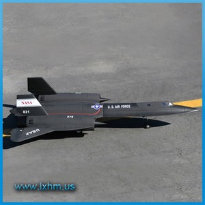 无风航模蓝翔固定翼m模型超大64涵道SR71“黑鸟”战斗机遥控飞机