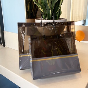 装东西好看的袋子漂亮结实的手提袋塑料袋礼物高档化妆品包装礼