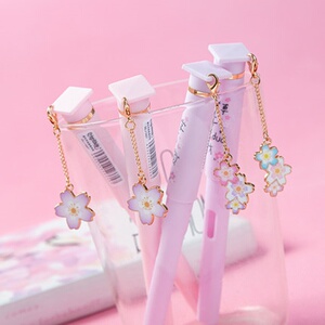 2021可擦吊坠钢笔小仙女生款套装可p爱萌卡通少女心网红复古流沙